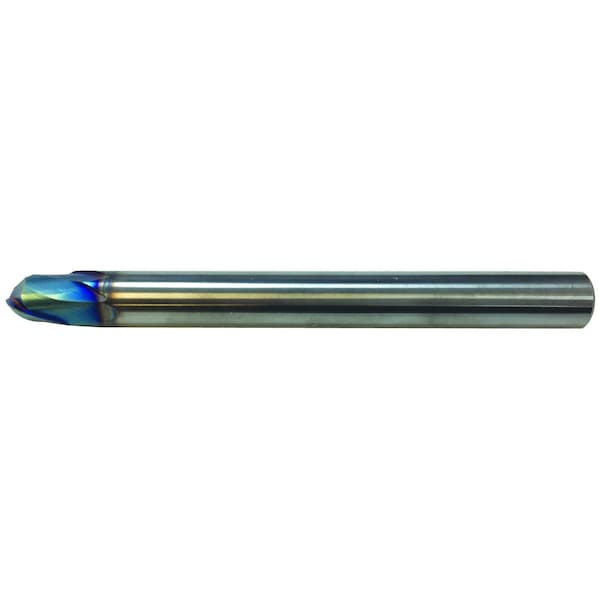 2FL AQUA HARD BALL NOSE MILL